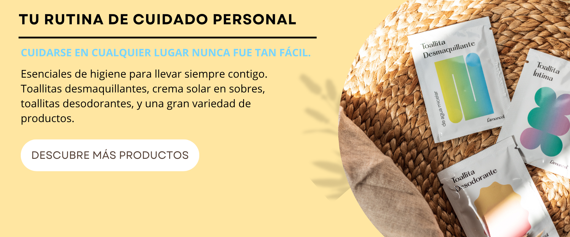 Toallitas cuidado personal